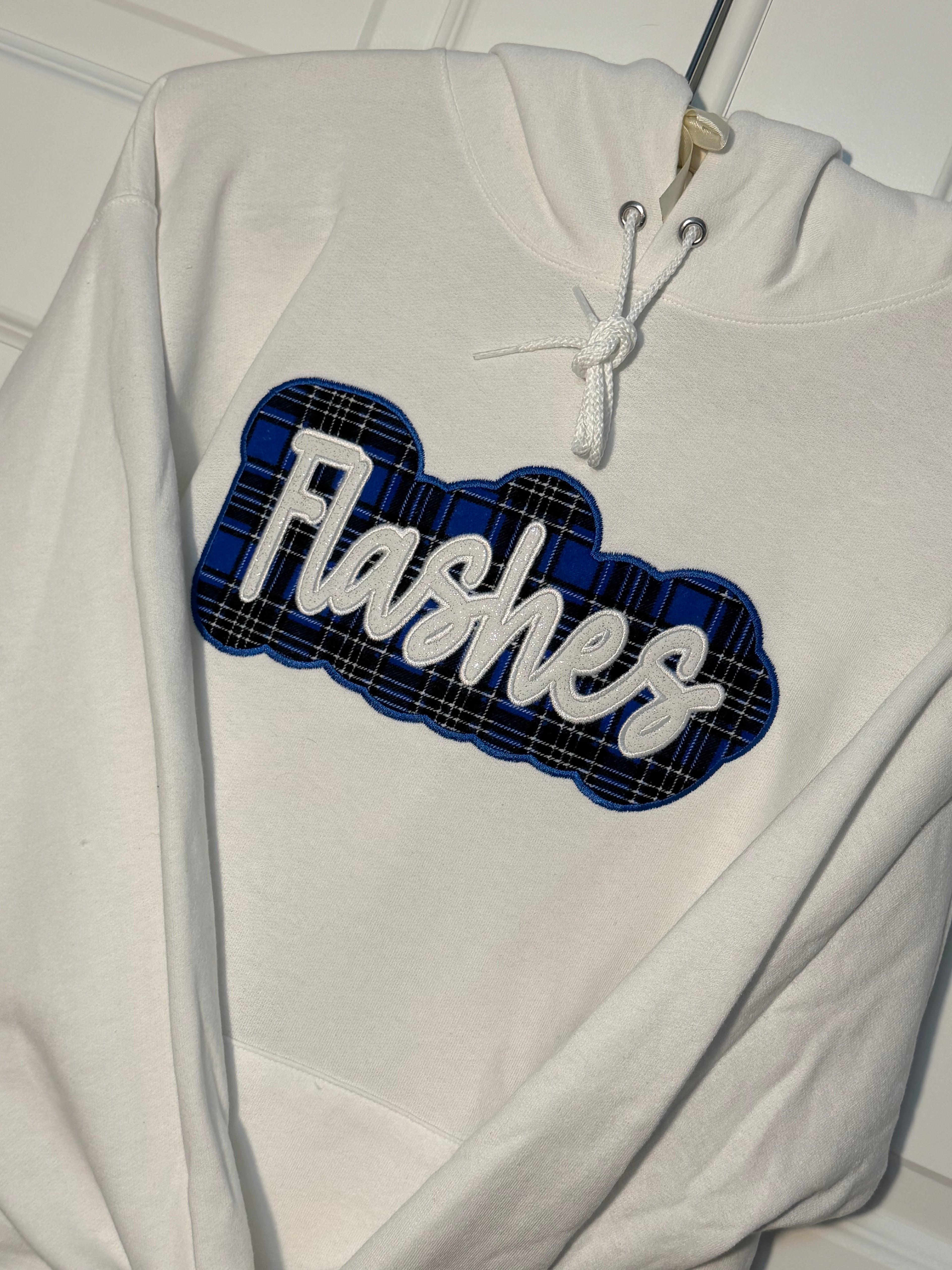 Franklin Central Flashes Double Appliqué Embroidered Crewneck