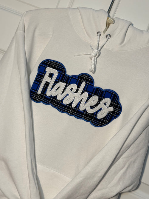 Franklin Central Flashes Double Appliqué Embroidered Crewneck